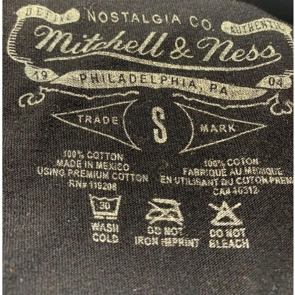 Mitchell & Ness Randy Moss Vikings Throwback Graphic T Shirt Mens Small - Picture 4 of 4